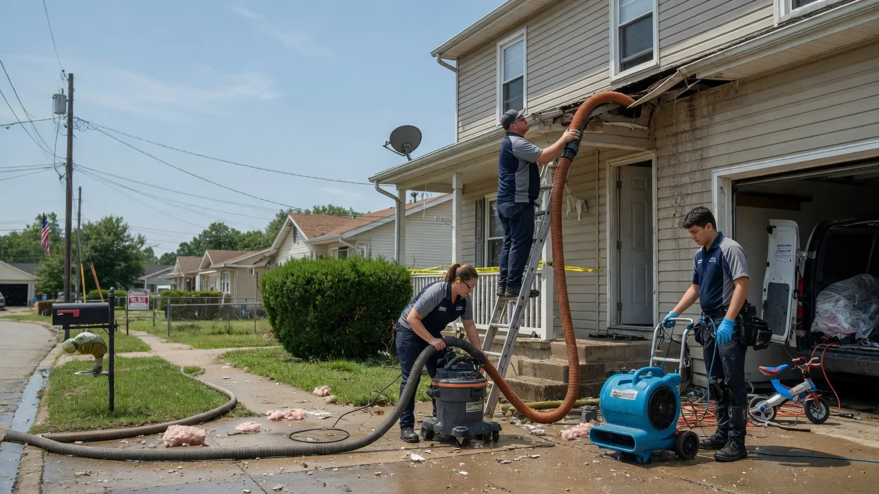 Water Damage Restoration in California, KY near me